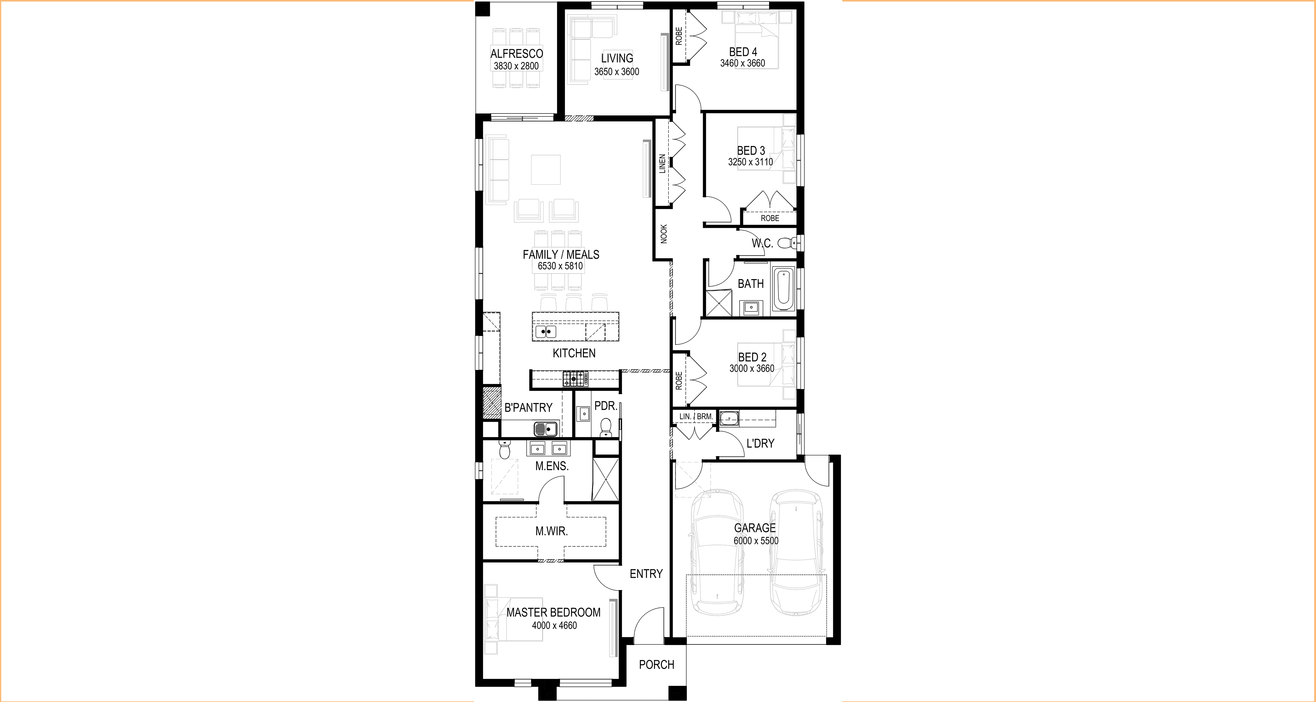 Ainslie Floorplan