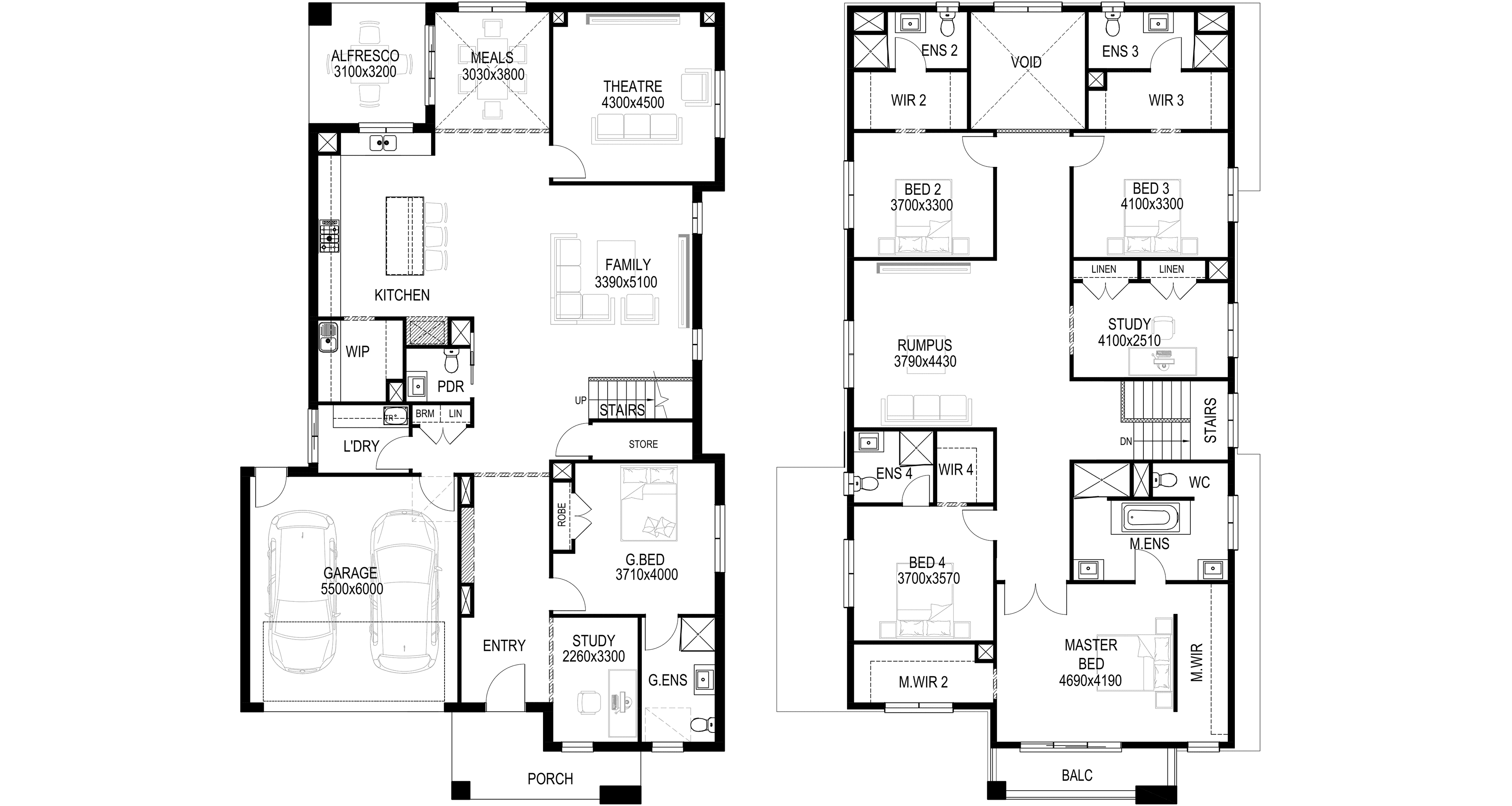 Carter Floorplan