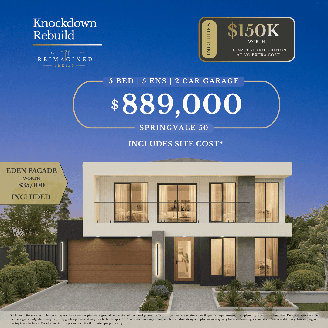 Springvale 50 for $889K
