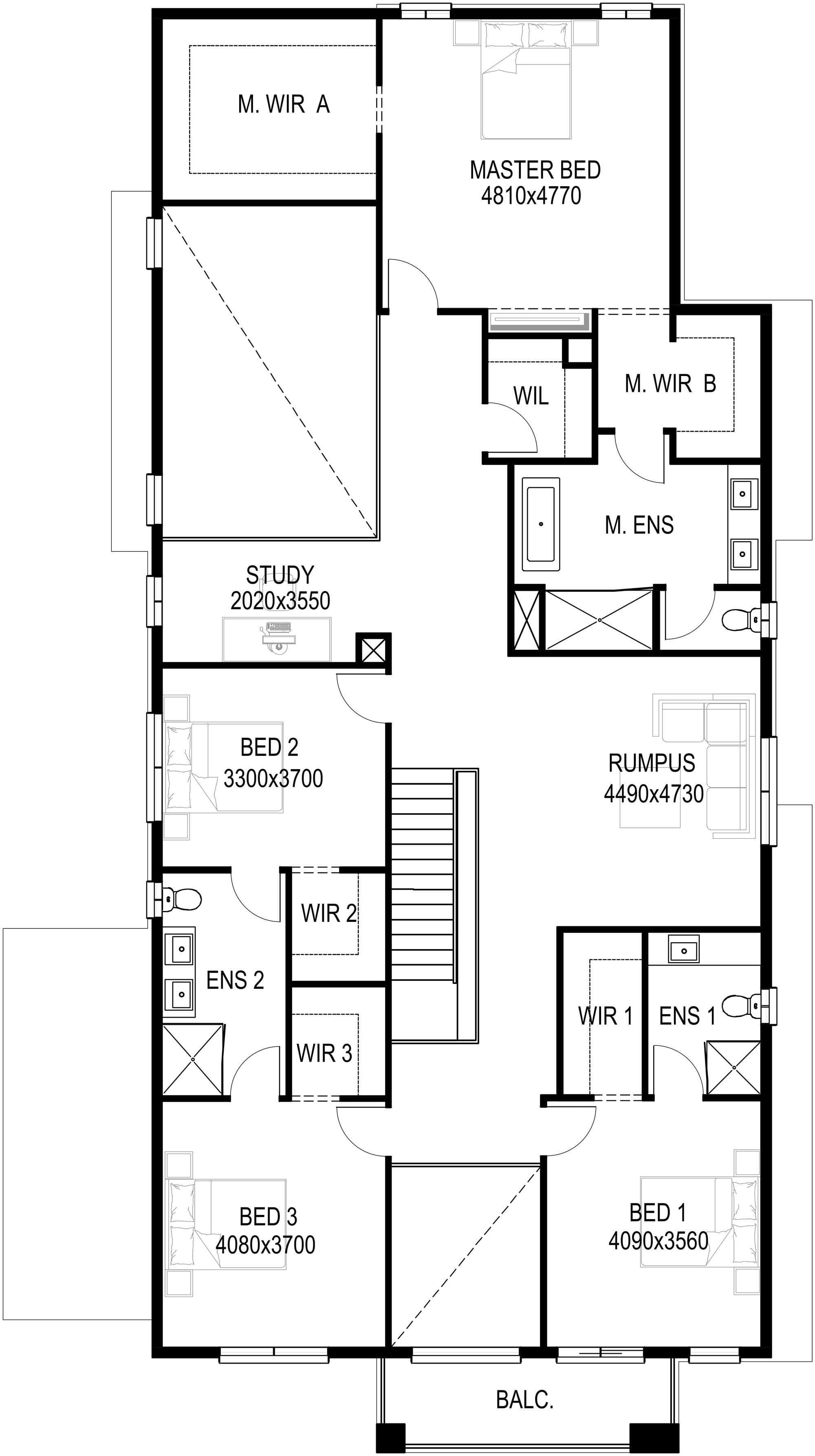 Geneva 58 (Void) First Floor