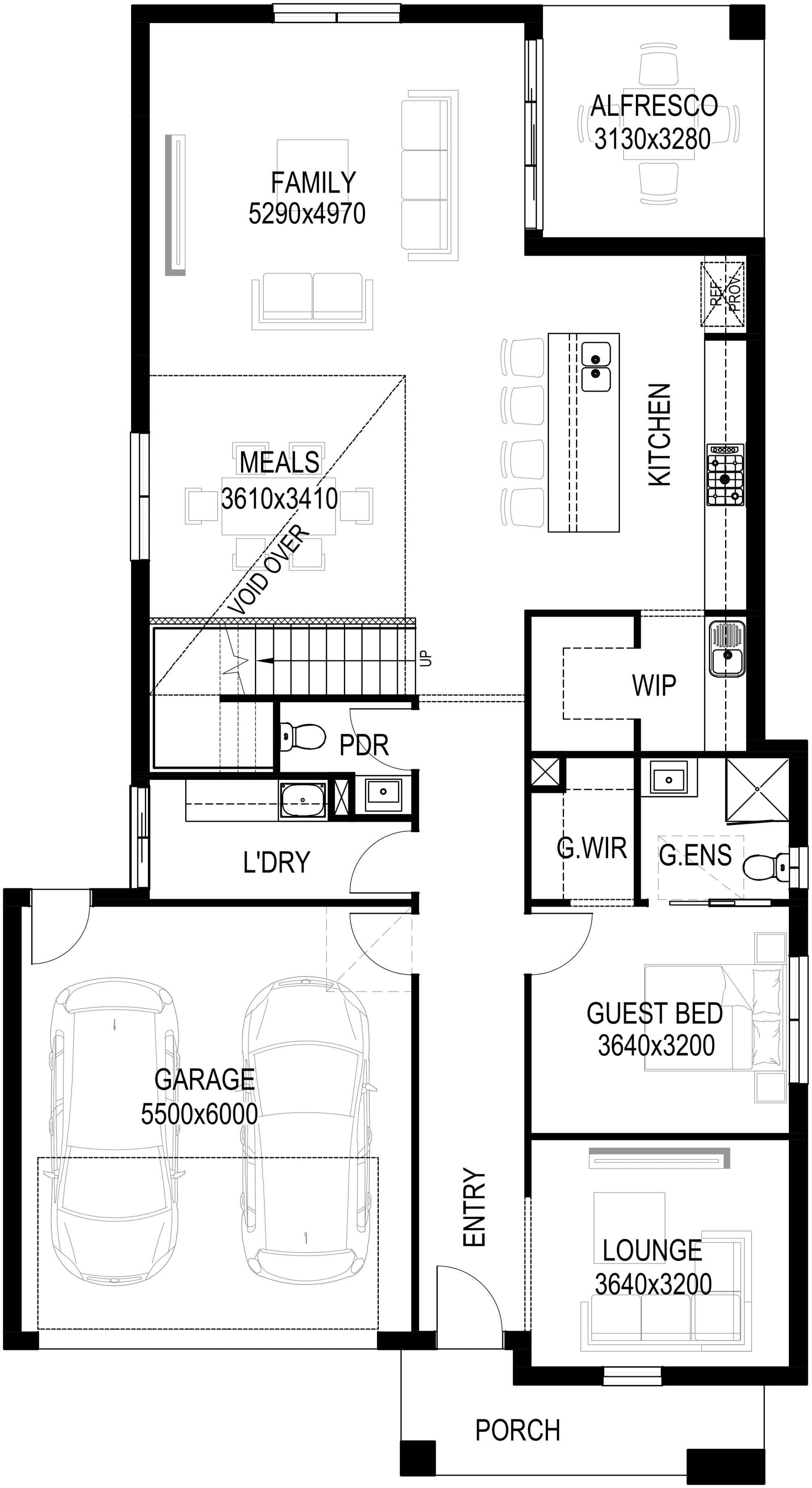 Jersey 40 (Void) Ground Floor