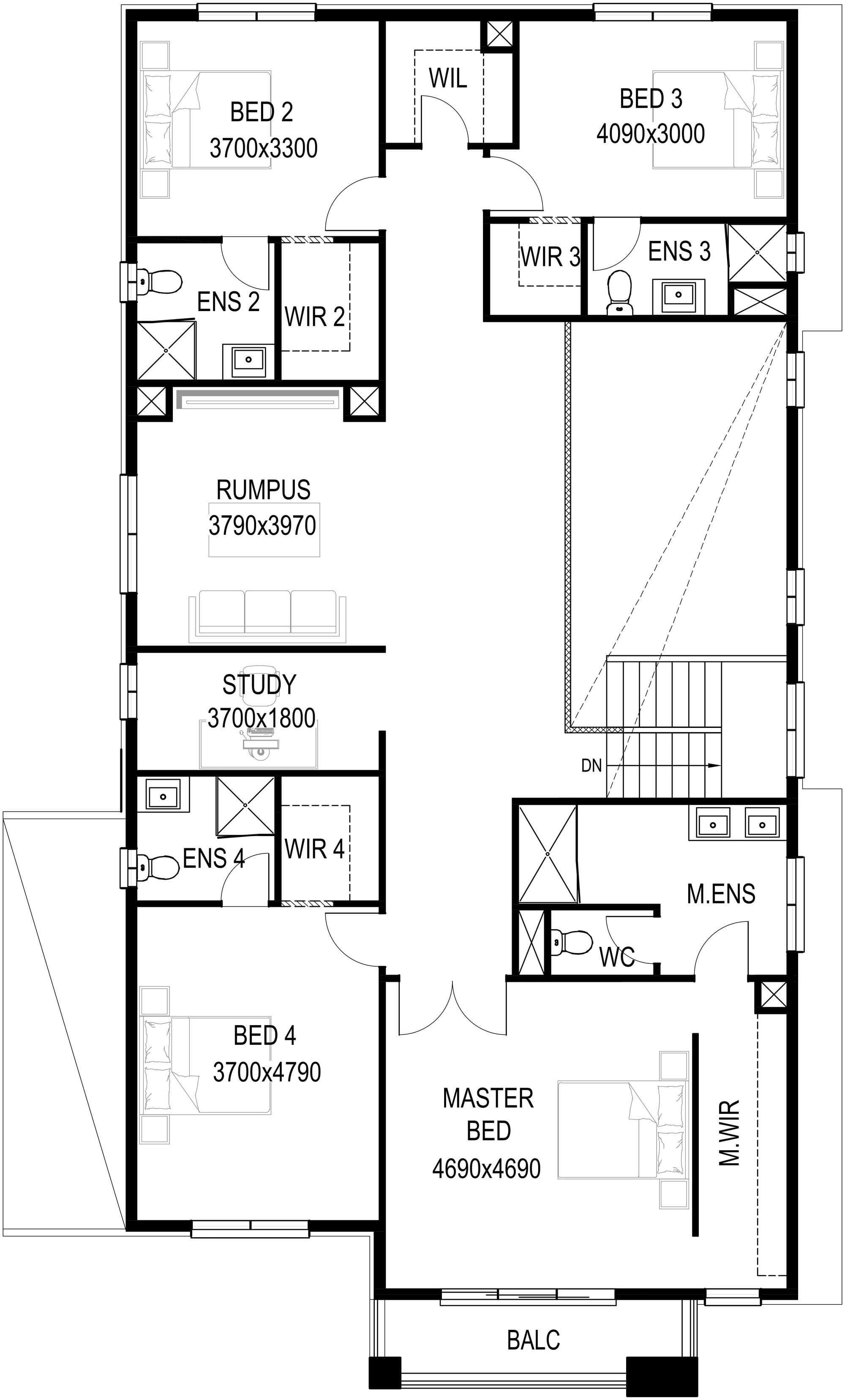 Aspen 47 (Void) First Floor