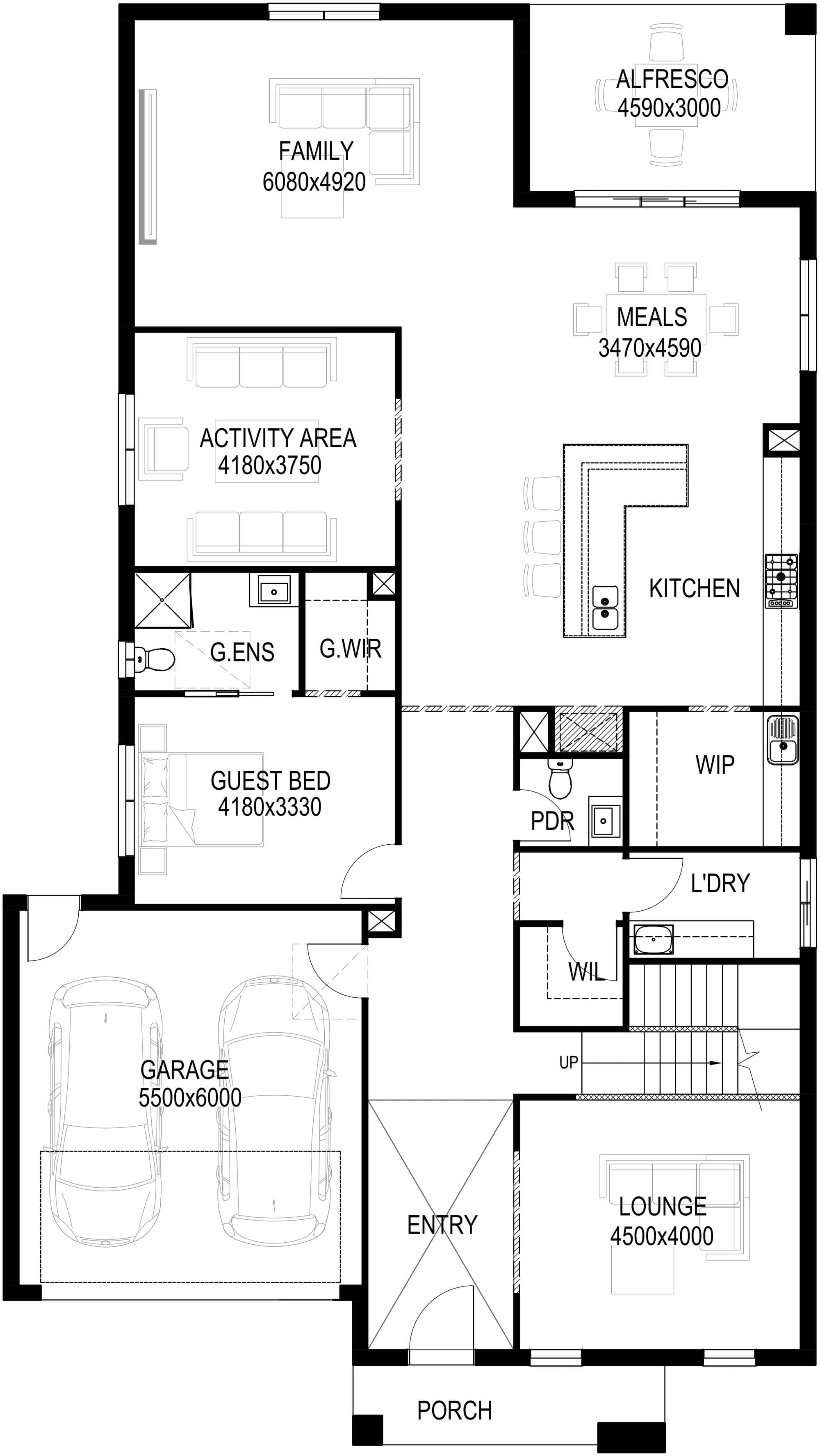 Lincoln 50 (Void & Rear Balcony) Ground Floor